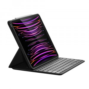 Husa pentru Apple iPad Pro 12.9 (2018 / 2019 / 2020 / 2021 / 2022) - ESR Ascend Keyboard Lite - Black - Img 4