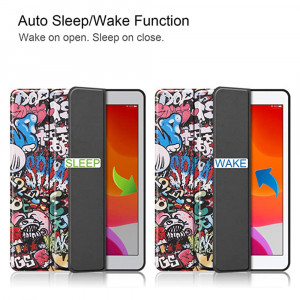 Husa pentru Apple iPad Pro 12.9 (2018 / 2019 / 2020 / 2021 / 2022) - Techsuit FoldPro - Urban Vibe - Img 4