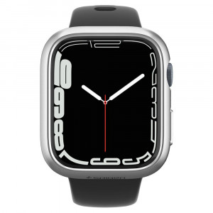 Husa pentru Apple Watch 7 45mm - Spigen Thin Fit - Graphite - Img 4