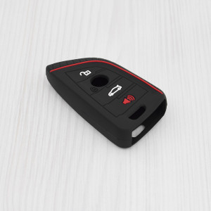 Husa pentru cheie BMW 1, 2, 3, 4, 5, 6, 7, M2, M3, M4 Series - Techsuit Car Key Case (2013.20) - Black - Img 2