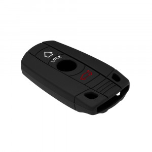 Husa pentru cheie BMW Seria 1, 3, 5, 6, 7 - Techsuit Car Key Case (1004.01) - Black - Img 3