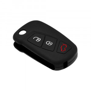 Husa pentru cheie Ford Ka MK2 (2008-2016)- Techsuit Car Key Case (1011.09) - Black - Img 3