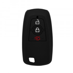 Husa pentru cheie Ford Mustang, EcoSport - Techsuit Car Key Case (1011.06) - Black - Img 1