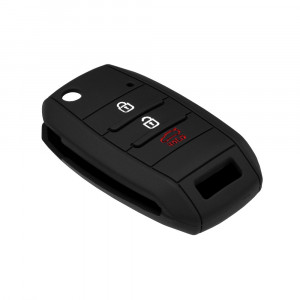 Husa pentru cheie Kia Optima, Stonic - Techsuit Car Key Case (1003.02) - Black - Img 3