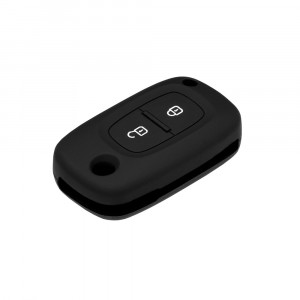 Husa pentru cheie Renault Clio, Kangoo, Master - Techsuit Car Key Case (1010.06) - Black - Img 4