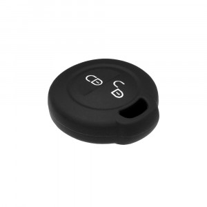 Husa pentru cheie Smart Forfour W454/Mitsubishi Colt, Carisma - Techsuit Car Key Case (1001.11) - Black - Img 3