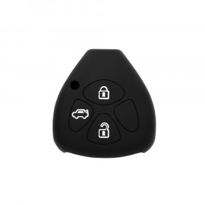 Husa pentru cheie Toyota Dyna, Scion, Noah, Crown - Techsuit Car Key Case (3006.01) - Black - Img 1