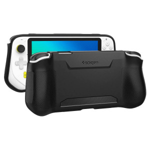 Husa pentru Logitech G Cloud - Spigen Rugged Armor - Matte Black - Img 3
