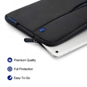 Husa Tabeta 11″ - Tomtoc Tablet Sleeve (B18A1D1) - Black - Img 3