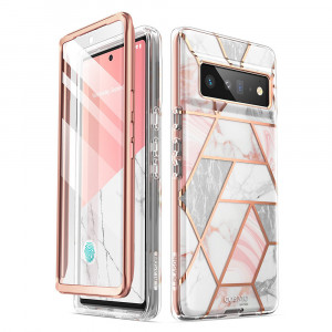 Husa telefon Google Pixel 6 Pro - I-Blason Cosmo - Marble - Img 1