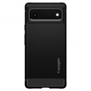 Husa telefon Google Pixel 6 - Spigen Rugged Armor - Black - Img 2
