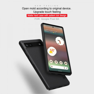 Husa telefon Google Pixel 6a - Nillkin Super Frosted Shield - Black - Img 4