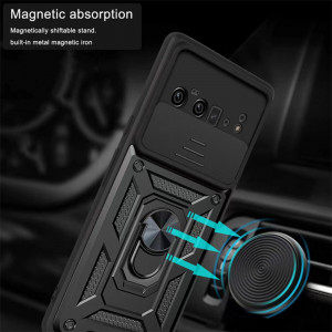 Husa telefon Google Pixel 8 Pro - Techsuit CamShield Series - Black - Img 2