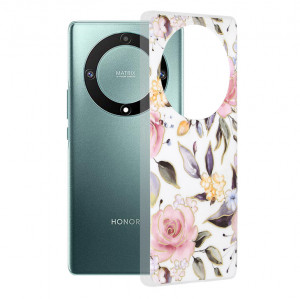 Husa telefon Honor Magic5 Lite - Techsuit Marble Series - Chloe White