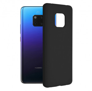 Husa telefon Huawei Mate 20 Pro - Techsuit Soft Edge Silicone - Black - Img 1