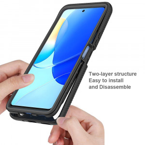 Husa telefon Huawei nova 9 SE + Folie - Techsuit Defense360 Pro - Black - Img 3
