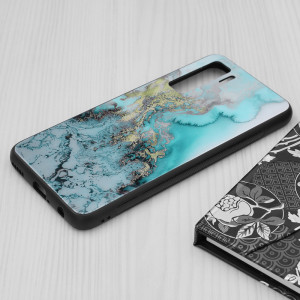 Husa telefon Huawei P40 Lite 5G - Techsuit Glaze Series - Blue Ocean - Img 3