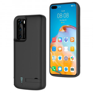 Husa telefon Huawei P40 Pro cu Baterie de 4800mAh - Techsuit Power Pro - Black - Img 1
