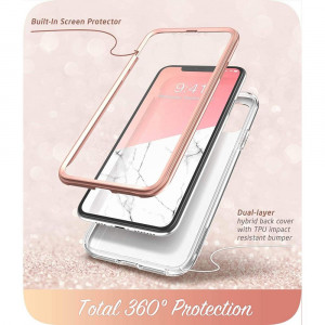 Husa telefon iPhone 11 - I-Blason Cosmo - Marble - Img 4