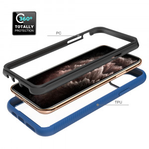 Husa telefon iPhone 11 Pro Max + Folie - Techsuit Defense360 Pro - Black - Img 3