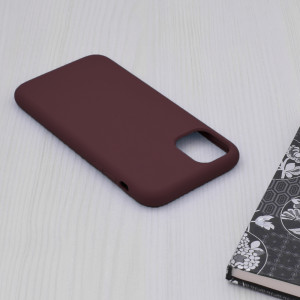 Husa telefon iPhone 11 - Techsuit Soft Edge Silicone - Plum Violet - Img 4