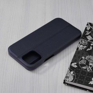 Husa telefon iPhone 12 / 12 Pro - Techsuit eFold Series - Dark Blue - Img 2