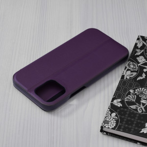 Husa telefon iPhone 12 / 12 Pro - Techsuit eFold Series - Purple - Img 2