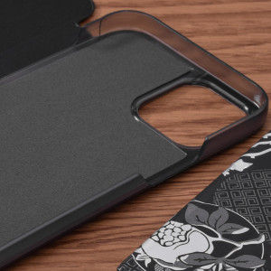 Husa telefon iPhone 12 Pro Max - Techsuit eFold Series - Black - Img 3