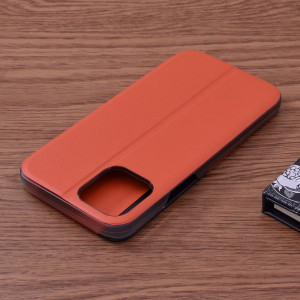 Husa telefon iPhone 12 Pro Max - Techsuit eFold Series - Orange - Img 2