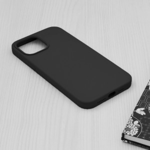 Husa telefon iPhone 12 Pro Max - Techsuit Soft Edge Silicone - Black - Img 4