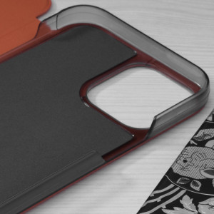 Husa telefon iPhone 13 Pro Max - Techsuit eFold Series - Orange - Img 3