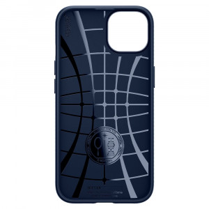 Husa telefon iPhone 13 - Spigen Liquid Air - Navy Blue - Img 4