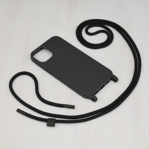 Husa telefon iPhone 13 - Techsuit Crossbody Lanyard - Black - Img 2