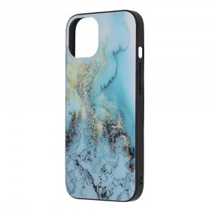 Husa telefon iPhone 13 - Techsuit Glaze Series - Blue Ocean - Img 3
