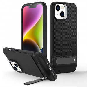 Husa telefon iPhone 14 Plus - ESR Air Shield Boost Kickstand - Translucent Black