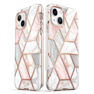 Husa telefon iPhone 14 Plus - I-Blason Cosmo - Marble - Img 2