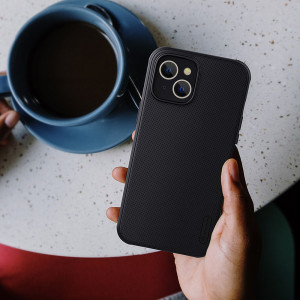Husa telefon iPhone 14 Plus - Nillkin Super Frosted Shield Pro - Black - Img 4