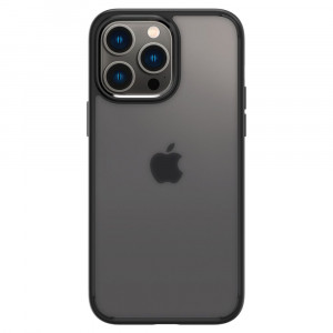 Husa telefon iPhone 14 Pro Max - Spigen Ultra Hybrid - Frost Black - Img 3