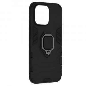 Husa telefon iPhone 14 Pro Max - Techsuit Silicone Shield - Black - Img 2