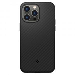 Husa telefon iPhone 14 Pro - Spigen Mag Armor - Matte Black - Img 3