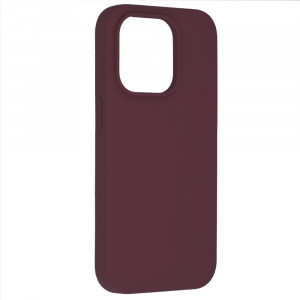 Husa telefon iPhone 14 Pro - Techsuit Soft Edge Silicone - Plum Violet - Img 2