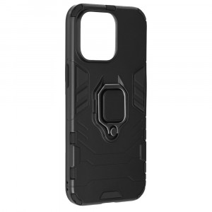 Husa telefon iPhone 15 Pro Max - Techsuit Silicone Shield - Black - Img 1