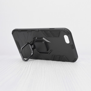 Husa telefon iPhone 6 / 6S - Techsuit Silicone Shield - Black - Img 2
