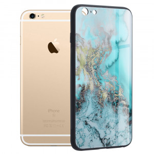 Husa telefon iPhone 6 Plus / 6s Plus - Techsuit Glaze Series - Blue Ocean