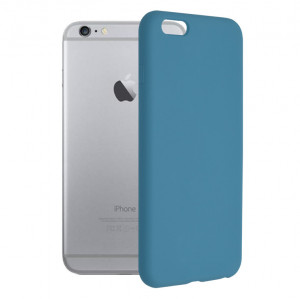 Husa telefon iPhone 6 Plus / 6s Plus - Techsuit Soft Edge Silicone - Denim Blue - Img 1