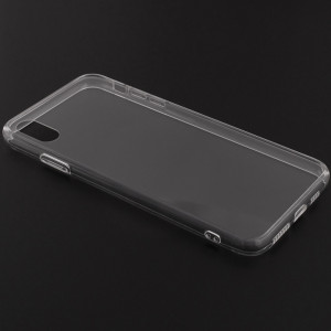 Husa telefon iPhone XS Max - Techsuit Clear Silicone - Transparenta - Img 2