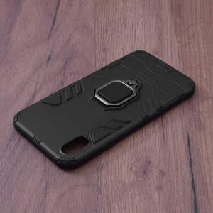 Husa telefon iPhone XS Max - Techsuit Silicone Shield - Black - Img 3