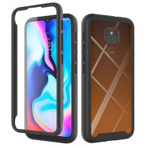 Husa telefon Motorola Moto E7 Plus / Moto G9 Play + Folie - Techsuit Defense360 Pro - Black