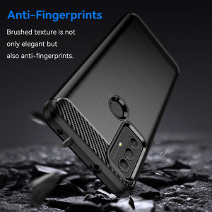 Husa telefon Motorola Moto G Play (2023) - Techsuit Carbon Silicone - Black - Img 4