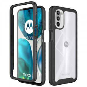 Husa telefon Motorola Moto G52 / Moto G82 5G + Folie - Techsuit Defense360 Pro - Black - Img 1